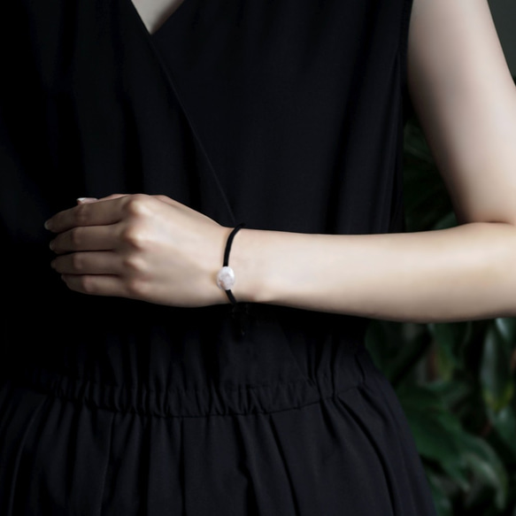 高品質大號巴洛克珍珠髮圈 - Agnes 第8張的照片