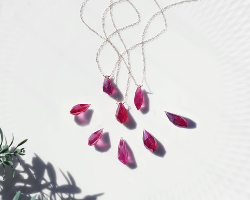 定価7万❗️タイガーアイ&ルビーの天然石ネックレス アンティーク