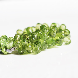 14KGF Pierced earring with Peridot 第8張的照片