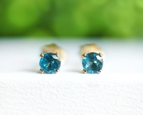 涼しげ アクアブルー ブルーグリーン カイヤナイト シルバー ロングピアス 0_776b2d2769339e44ae4140c57c49