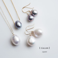 K10 40cm Necklace with Fresh water pearl 第10張的照片