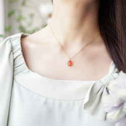 40cm 14KGF Necklace with Inca rose. 第8張的照片