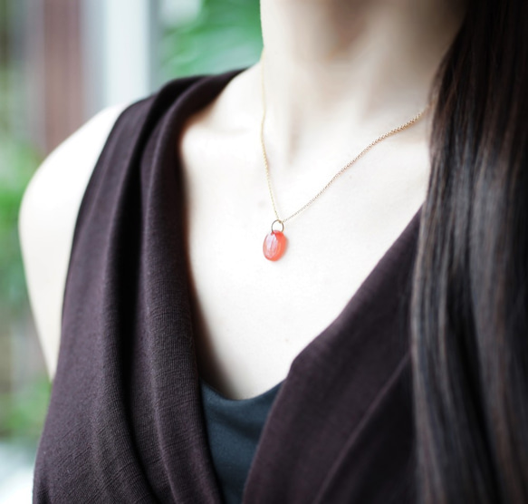 40cm 14KGF Necklace with Inca rose. 第9張的照片