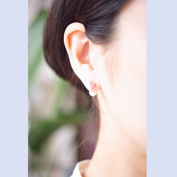 印加玫瑰和珍珠耳扣耳釘耳環　～Lovisa 第4張的照片