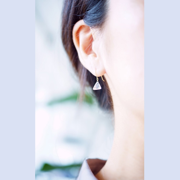 14KGF 璀璨水晶耳環 ~Franka 第4張的照片