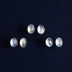 14KGF pierced earring with White Labradorite. 第7張的照片