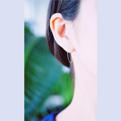 14KGF Pierced earring 第4張的照片