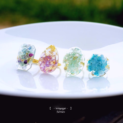 Freesize ring ＃11~free with Fluorite 第9張的照片