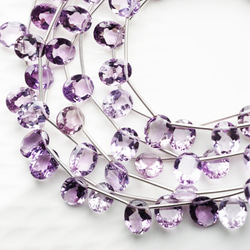 14KGF 40cm Necklace with Lavender Amethyst. 第10張的照片