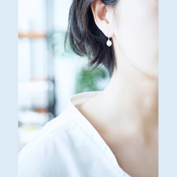 14KGF水滴珍珠耳環~Tonia 第3張的照片