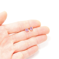 紫水晶的耳針耳環　～Celestina 第3張的照片