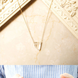 クリスタル剣晶のネックレス　～Ilsa 2枚目の画像