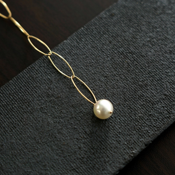 14KGF 20cm Freesize Bracelet with Pearl. 第4張的照片