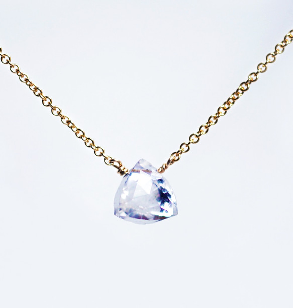 14KGF 40cm necklace with crystal　～Mirabelle 第1張的照片