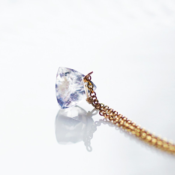 14KGF 40cm necklace with crystal　～Mirabelle 第6張的照片