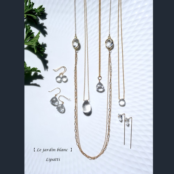 14KGF 40cm Neckrace with crystal　～Claire 第5張的照片