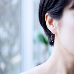 14KGF pierced earrings Heart  ～Philia 第3張的照片