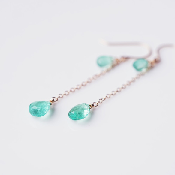 K18 Pierced Earring with Emerald　～Lisette 第6張的照片