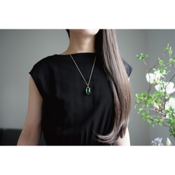 14KGF 50cm Necklace with Quartz 第3張的照片