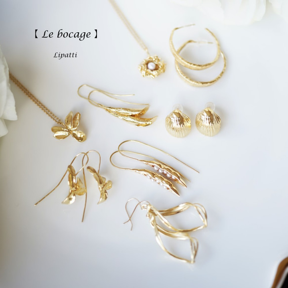 Calla lily made of Silver925 and K18 gold plate corting 第8張的照片