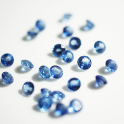 藍晶石 5 毫米純銀耳環 ~Alexandra 第8張的照片