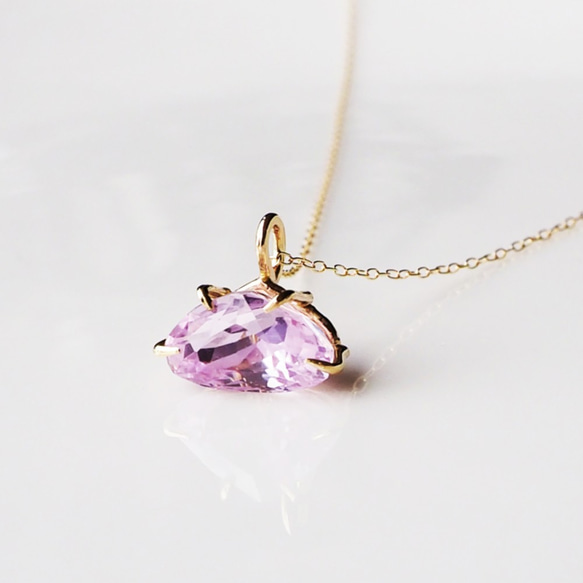 K10 40cm Necklace with Kunzite. 第2張的照片