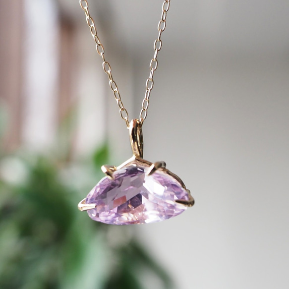 K10 40cm Necklace with Kunzite. 第6張的照片