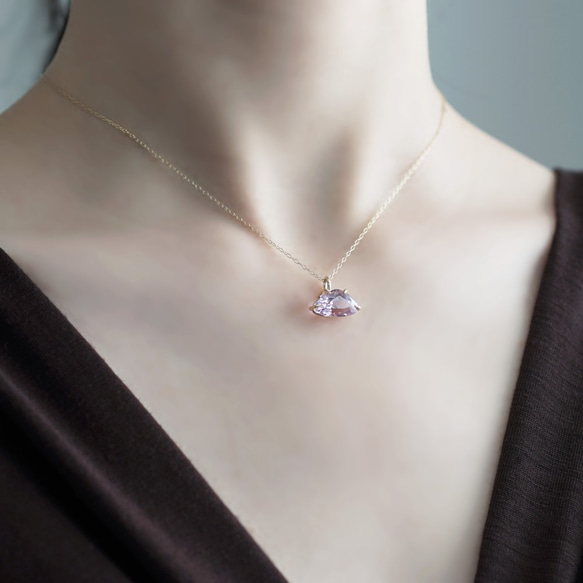 K10 40cm Necklace with Kunzite. 第9張的照片