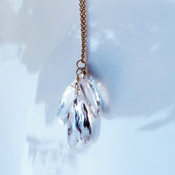 14KGF 40cm Necklace with Crystal quartz 第10張的照片