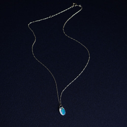 K10 40cm Necklace with Opal. 第7張的照片