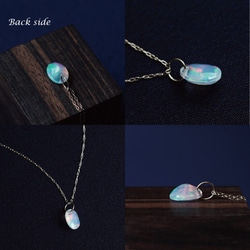 K10 40cm Necklace with Opal. 第4張的照片