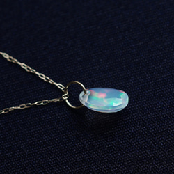 K10 40cm Necklace with Opal. 第6張的照片