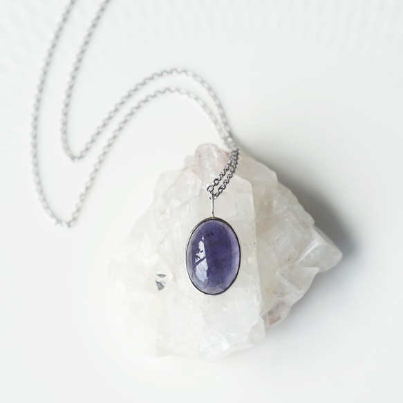 Silver925 45cm Necklace with Iolite. 第8張的照片
