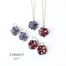 14KGF 45cm Nacklace with Garnet ~Dahlia 第5張的照片