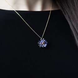 14KGF 45cm Nacklace with Iolite  ~Cornflower 第6張的照片