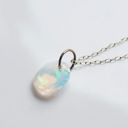K10 40cm Necklace with Opal. 第7張的照片