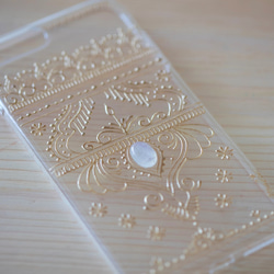 Malic ◈ henna 風月亮石手繪手機殻 iphone6 plus 第3張的照片