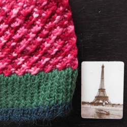 甜草莓羊毛針織帽 ☆ 法國免運費 第2張的照片