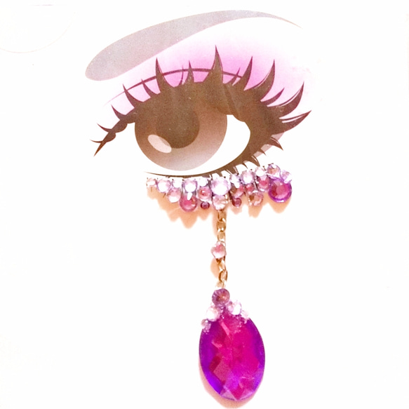 ❤VIP品★Queen VioletSpinel Tears★partyまつげ クィーン バイオレット スピネル ティア 6枚目の画像