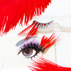 ❤感謝品★Carnival Red★partyまつげ カーニバル レッド●送無料●即買不可 8枚目の画像