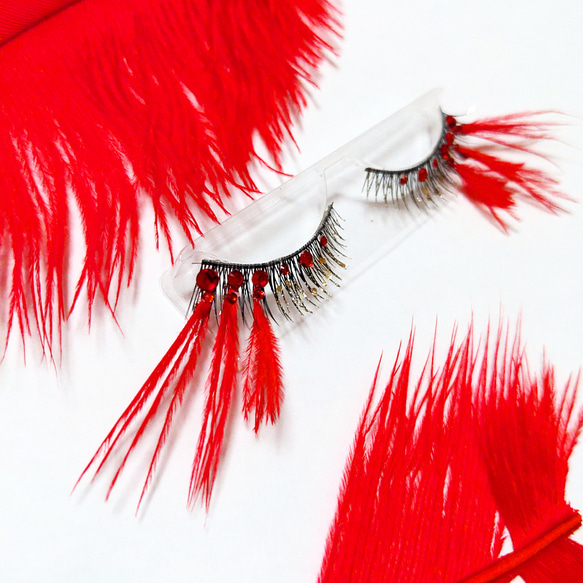 ❤感謝品★Carnival Red★partyまつげ カーニバル レッド●送無料●即買不可 10枚目の画像
