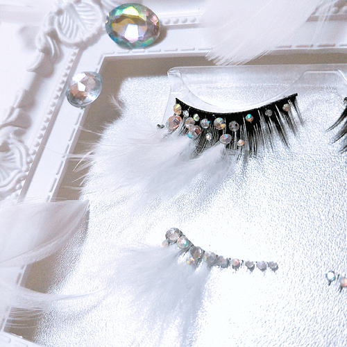 ❤★Super White Swan★上下partyまつげスーパーホワイトスワン ❤☆Super White Swan☆上下partyまつげ スーパー ホワイトスワン☆送