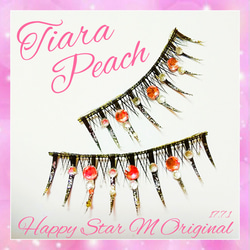 ❤★Tiara Peach★partyまつげ ティアラ ピーチ★配送無料●即買不可 2枚目の画像