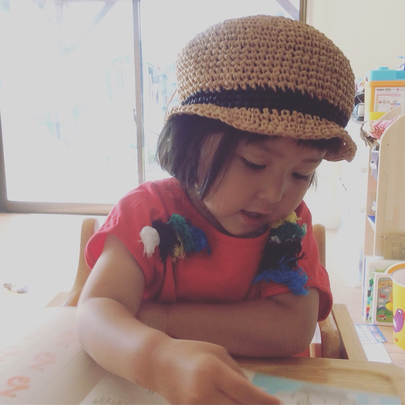 fff様オーダー専用きのこさん むぎわら ちょこ 3枚目の画像