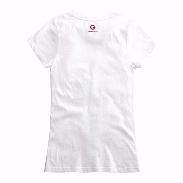 ラブデザインWenchuang Tシャツ（女性の適用可能なバージョン）（赤） 4枚目の画像