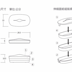 【Creema限定X迎夏福袋】ZIMMA立體擴音器+神奇伸縮面紙盒+百變臘腸狗存錢筒(顏色隨機搭配) 第8張的照片