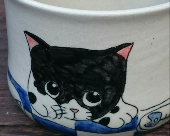 仲良しネコちゃんのマグカップ 7枚目の画像