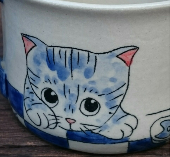 仲良しネコちゃんのマグカップ 8枚目の画像