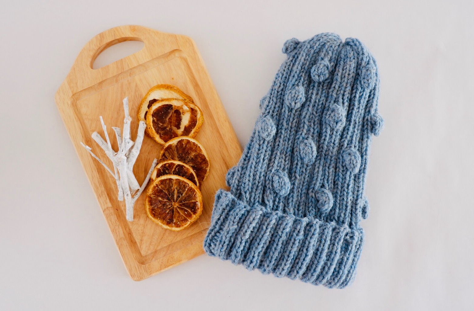 水玉ニット帽 AEAE