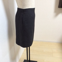 sale裏地・ポケット有りで1枚でキマる☆台形スカート001-001/Lサイズ 2枚目の画像